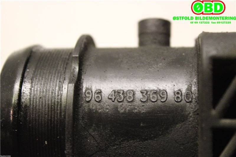Spjeldhus til Ford Focus 2008-2010 (Type II, Fase 2) (FORD|1337648||9643836980)
