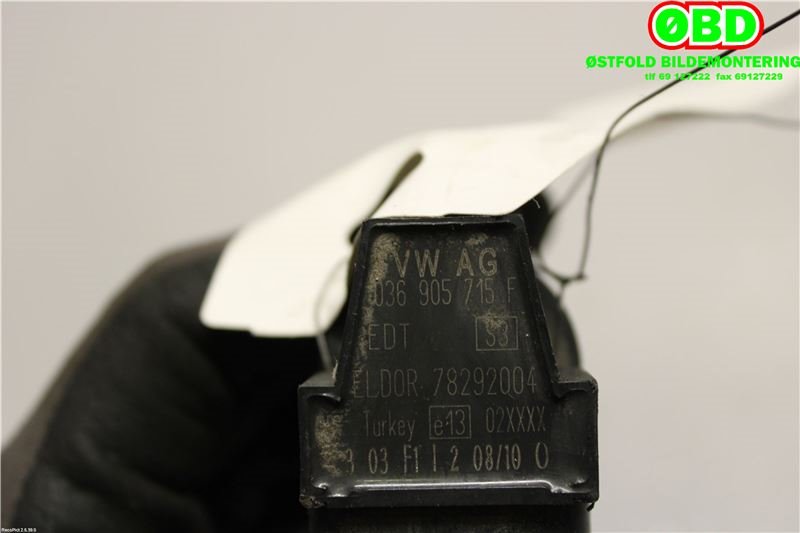 Coil elektronisk til VW EOS 2006-2013  (VOLKSWAGEN|036 905 715 G|036 905 715 H|036905715F)
