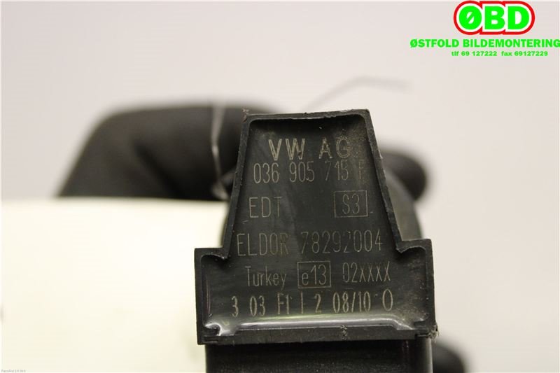 Coil elektronisk til VW EOS 2006-2013  (VOLKSWAGEN|036 905 715 G|036 905 715 H|036905715F)