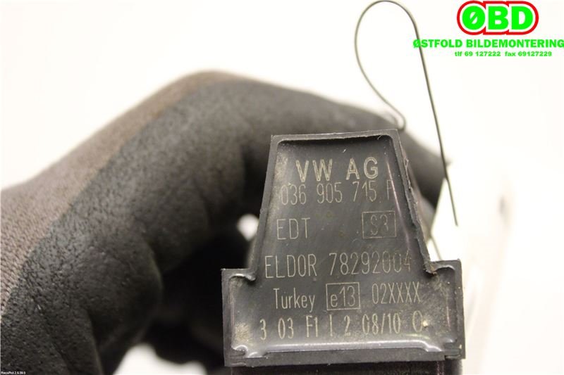 Coil elektronisk til VW EOS 2006-2013  (VOLKSWAGEN|036 905 715 G|036 905 715 H|036905715F)