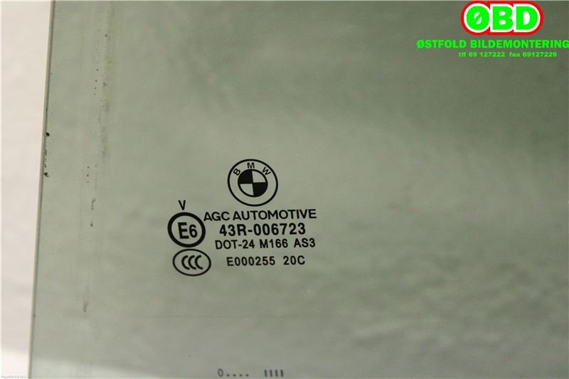 Siderute venstre bak til BMW X1 2009-2015 (E84) (E84) (BMW|51 35 2 990 389|)