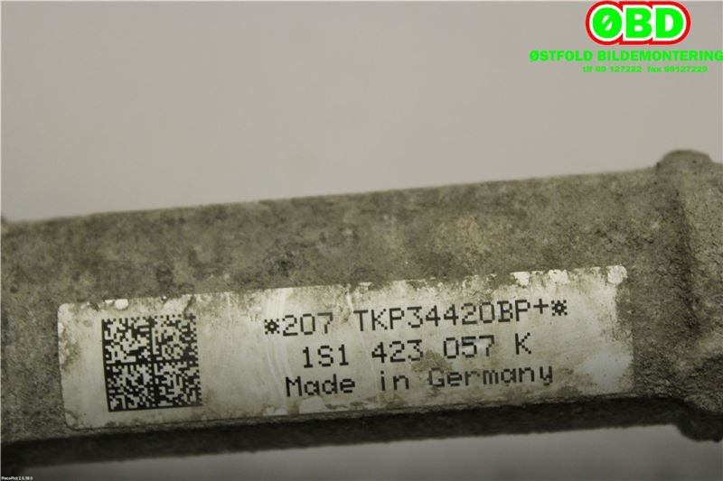 Tannstang til VW E-Up 2013-2019  (VOLKSWAGEN|1S1 423 057 R||1S1423057K)
