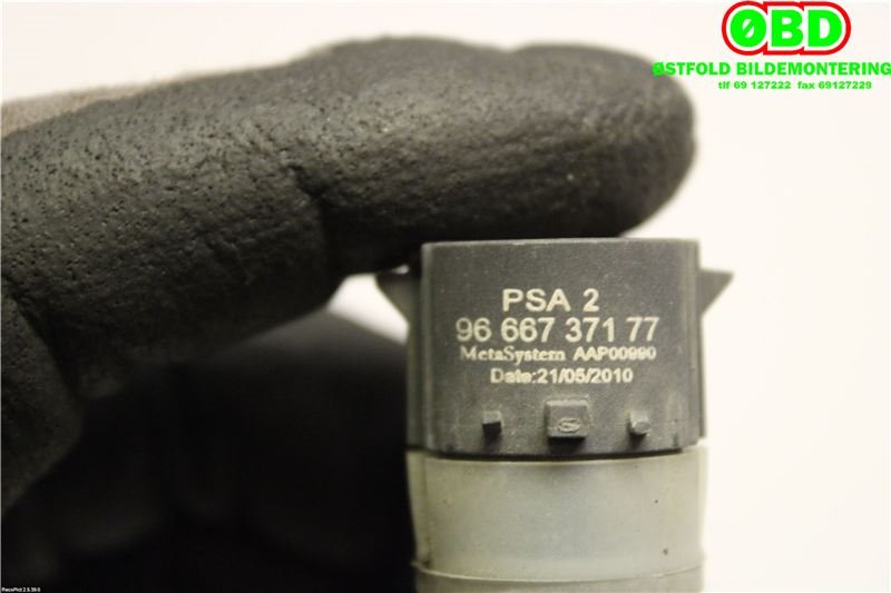 Parkeringssensor foran til Peugeot 5008 2010-2017 (Type I)  (|9666737177)