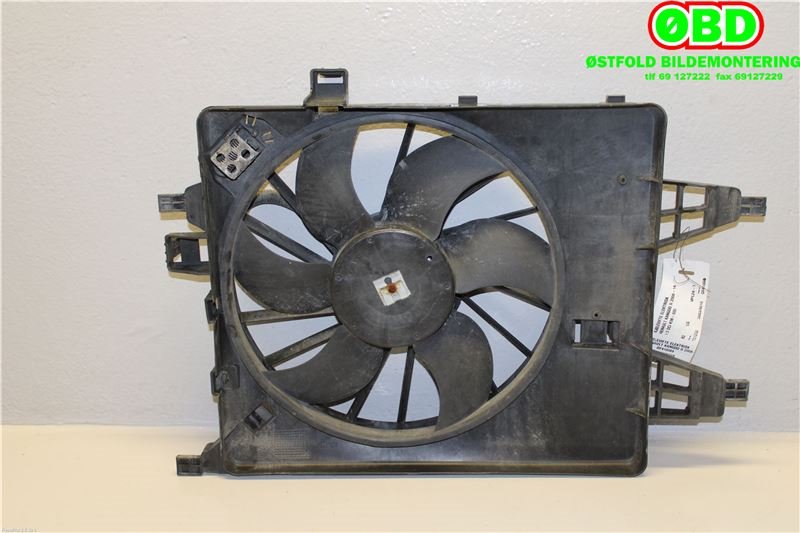 Kjølevifte til Renault Kangoo 2008-2021 (Type II)  (RENAULT|7701070315|7701071862|)