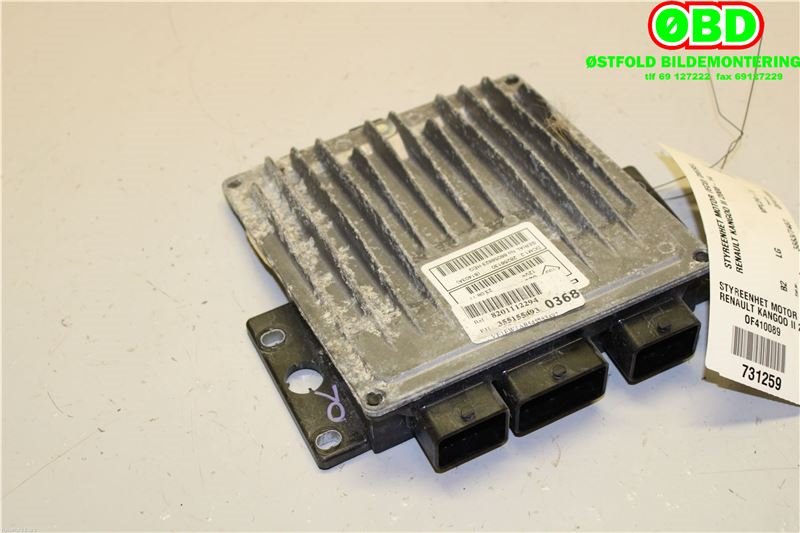 Styreenhet motor til Renault Kangoo 2008-2021 (Type II) (RENAULT|8201112294|)
