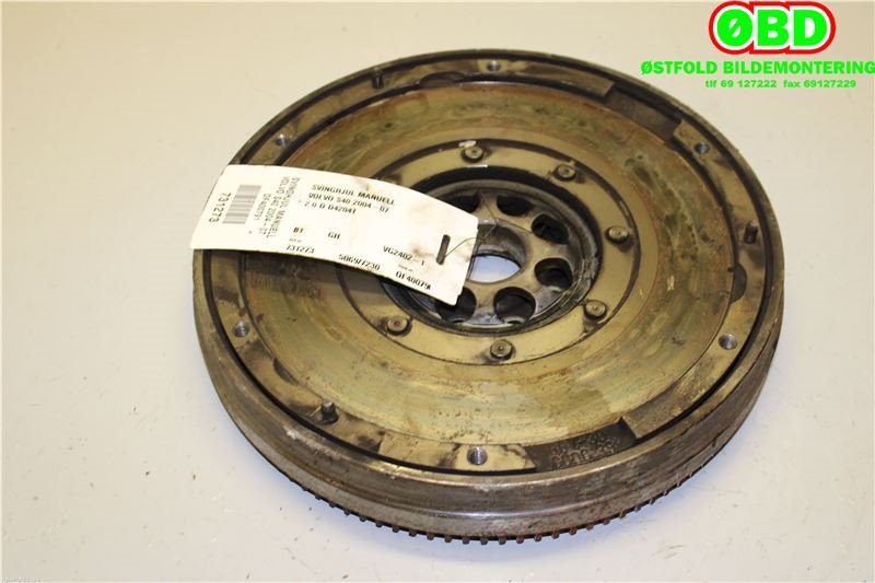 Svinghjul manuell til Volvo S40 2004-2007 (Type II, Fase 1) (VOLVO|30681231|)