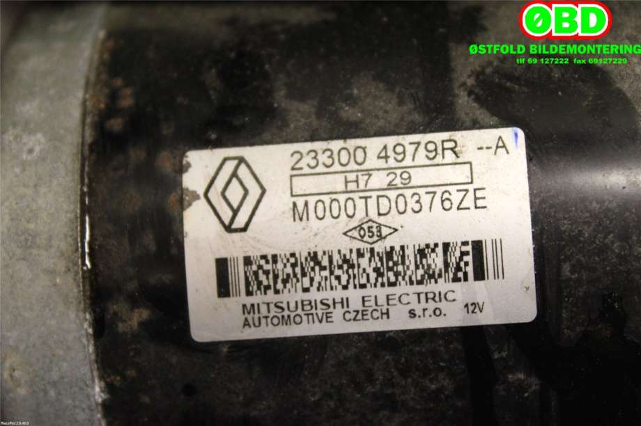 Starter til Nissan Micra 2017-->> (K14) (K14) (NISSAN|2330000Q4B|)