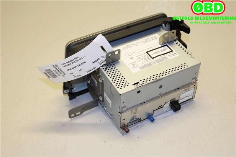 Bilstereo navigasjon til Nissan Micra 2017-->> (K14) (K14) (NISSAN||259155FA0A)