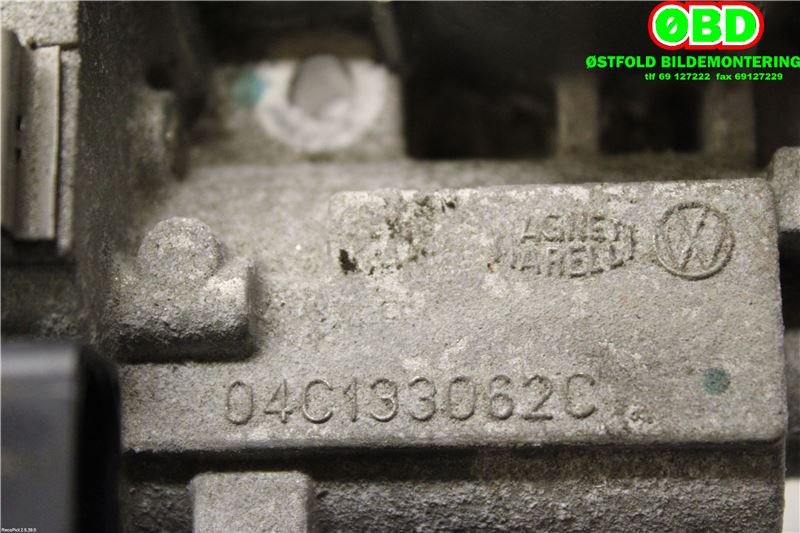 Spjeldhus til VW Polo 2014-2017 (Type V, Fase 2)  (VOLKSWAGEN|04C 133 062 C||04C133062C)