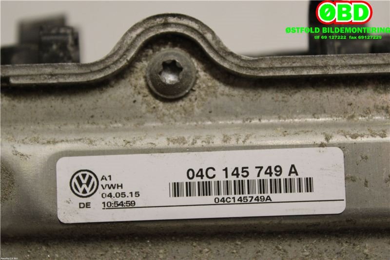 Manifold innsug til VW Polo 2014-2017 (Type V, Fase 2)  (VOLKSWAGEN|04C 129 709 K||04C145749A)