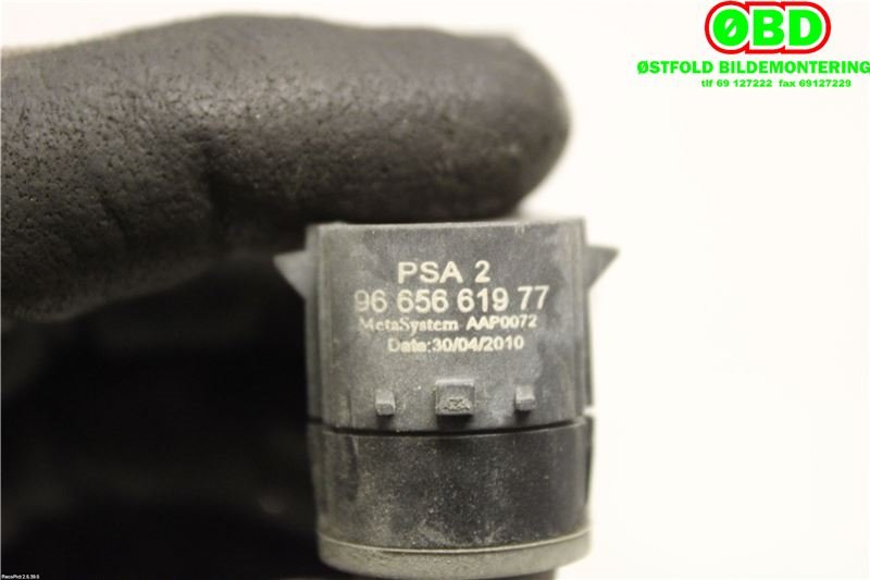 Parkeringssensor foran til Peugeot 5008 2010-2017 (Type I)  (6590 JE|96 777 829 80|9665661977)