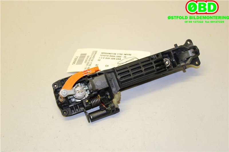 Dørhåndtak utv høyre foran til Toyota RAV4 2000-2006 (Type II) (TOYOTA|6921112220P2|6920152010|)