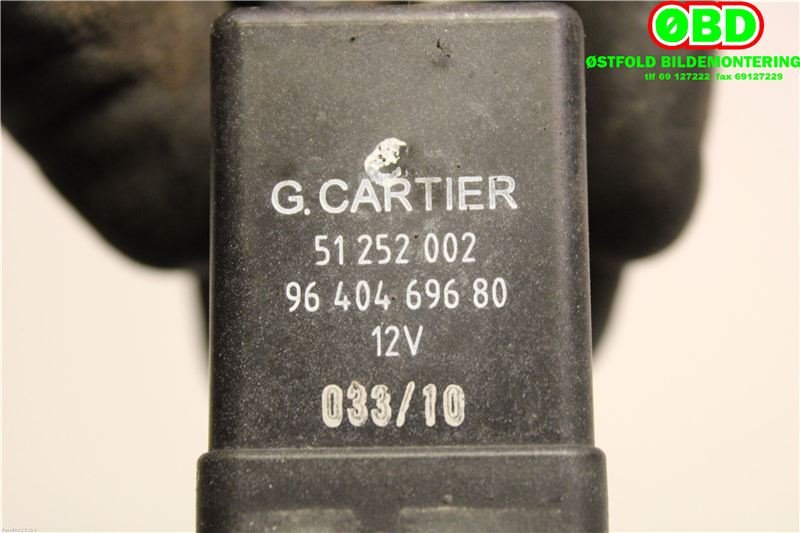 Rele gløde til Citroën C3 2010-2016 (Type II)  (CITROEN|598140|9645668680|9640469680)