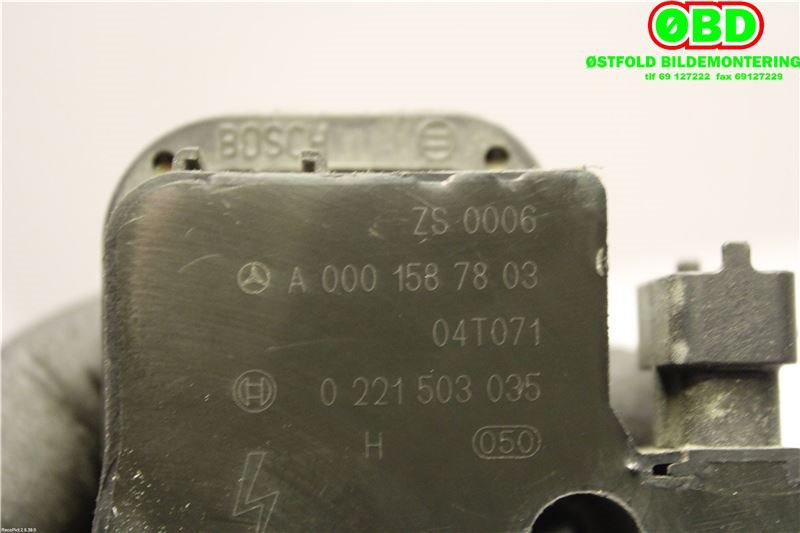 Coil elektronisk til Mercedes E-Klasse 2002-2006 (Fase 1) (W211) (W211) (MERCEDES|A 000 158 78 03|A 022 150 30 35|0001587803)