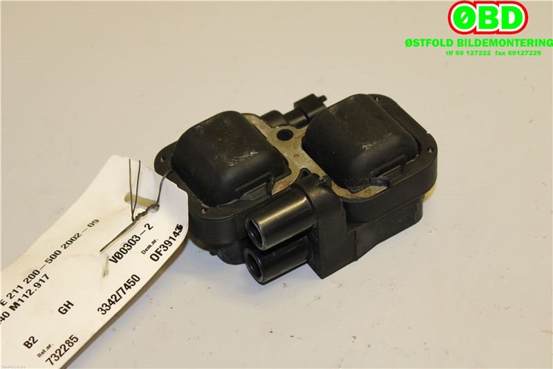 Coil elektronisk til Mercedes E-Klasse 2002-2006 (Fase 1) (W211) (W211) (MERCEDES|A 000 158 78 03|A 022 150 30 35|)