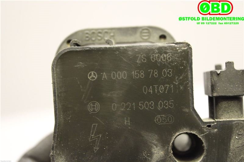 Coil elektronisk til Mercedes E-Klasse 2002-2006 (Fase 1) (W211) (W211) (MERCEDES|A 000 158 78 03|A 022 150 30 35|0001587803)