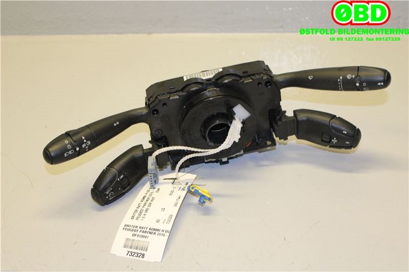 Bryter combi til Peugeot Partner, 2015-2019 (Type II, Fase 2)  (PEUGEOT|98200124XT)