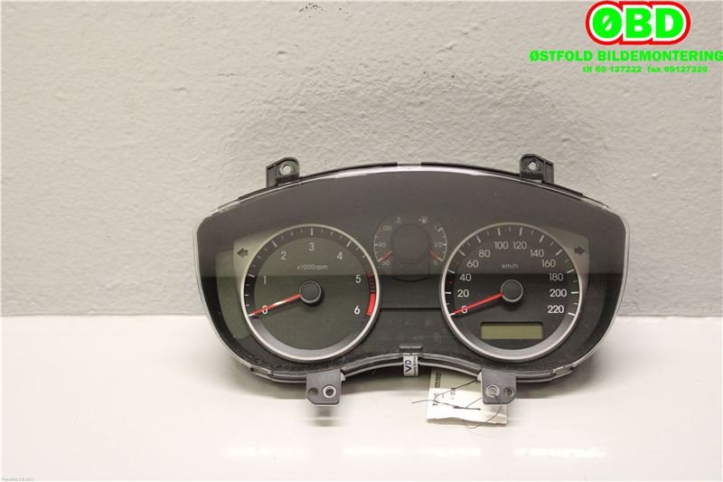 Instrumentpanel til Hyundai i20 2009-2014 (Type I) (HYUNDAI|940031J510|)