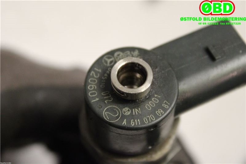 Dyse innsprøyting diesel til Mercedes C-Klasse 2000-2004 (Fase 1) (W203) (W203) (MERCEDES|A 611 070 09 87|A 611 070 17 87|6110700987)