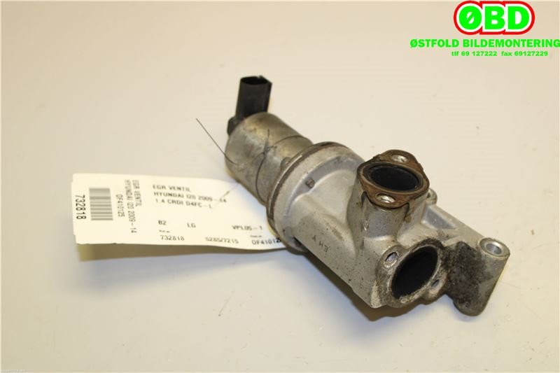 EGR-ventil til Hyundai i20 2009-2014 (Type I) (HYUNDAI|284102A350|)