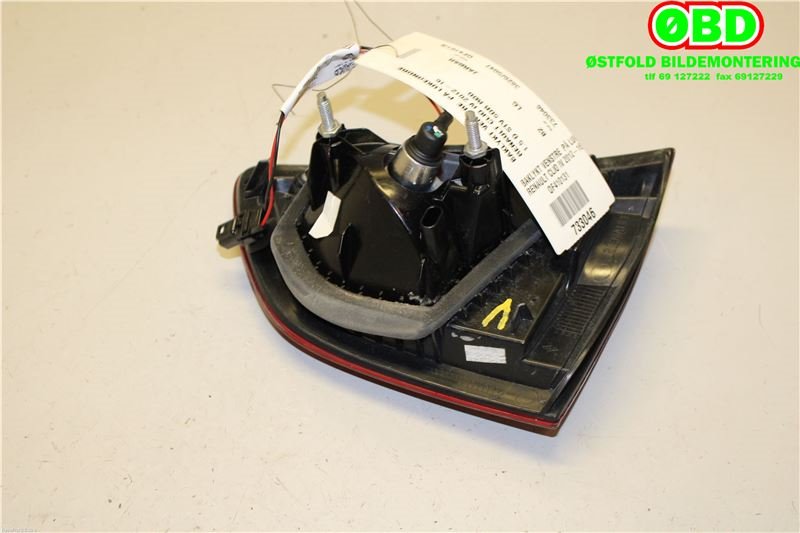 Baklykt venstre indre til Renault Clio 2012-2016 (Type IV, Fase 1)  (RENAULT|265559118R|)