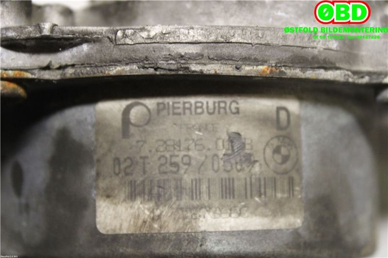 Vakuumpumpe til BMW 7-Serie 2000-2008 (E65/E66/E67/E88) (E65/E66/E67/E88) (BMW|11 66 7 795 142||728176)