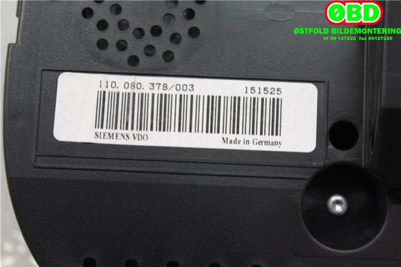 Instrumentpanel til VW Caddy 2004-2010 (Type III, Fase 1)  (VOLKSWAGEN|1T0 920 864 AX||1T0920864A)