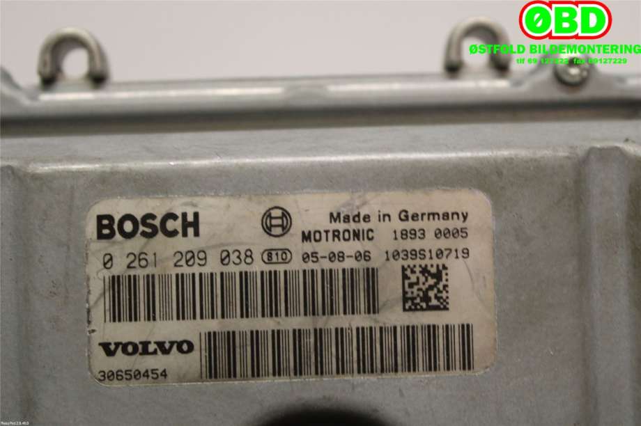 Styreenhet motor til Volvo C70 2006-2010 (Type II, Fase 1)  (VOLVO|36002557||30650454)