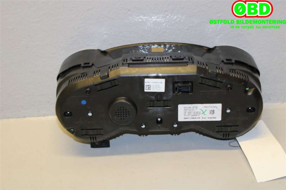Instrumentpanel til Ford C-Max 2010-2015 (Type II, Fase 1)  (FORD|5580301||BM5T10849CR)