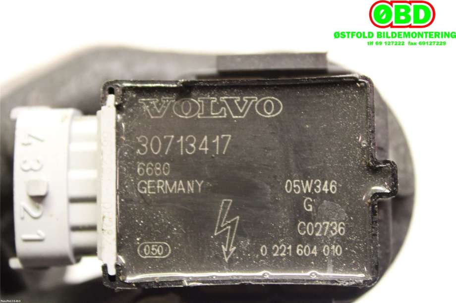 Coil elektronisk til Volvo C70 2006-2010 (Type II, Fase 1)  (VOLVO|30713417|)