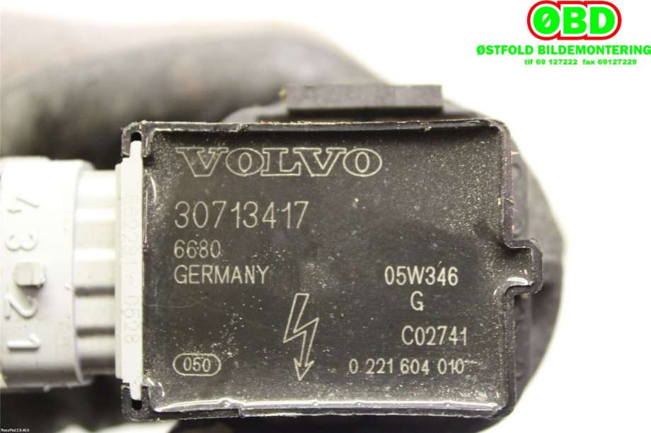 Coil elektronisk til Volvo C70 2006-2010 (Type II, Fase 1)  (VOLVO|30713417|)
