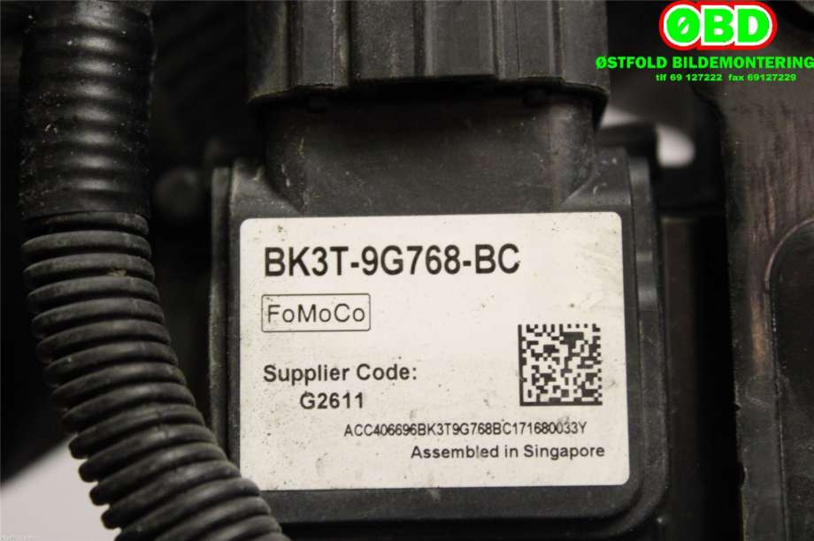 Sensor radar til Ford Transit 2014-->>  (FORD|1841663||BK3T9G768BC)
