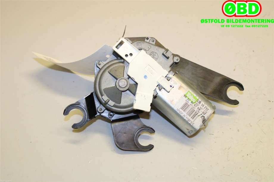 Viskermotor bakrute til Citroën C4 2004-2011 (Type I)  (CITROEN|6405 J9|96 371 587 80|9637158780)