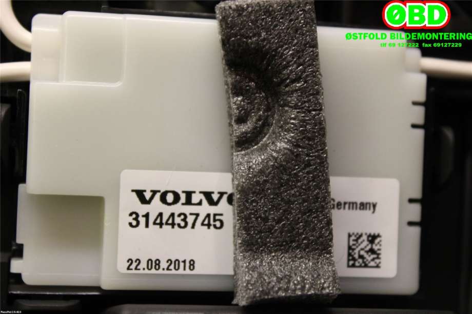 Tak konsoll til Volvo XC60 2017-->> (Type II)  (Volvo|31479142|)
