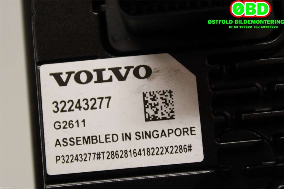Sensor radar til Volvo XC60 2017-->> (Type II)  (Volvo|36003242||32243277)