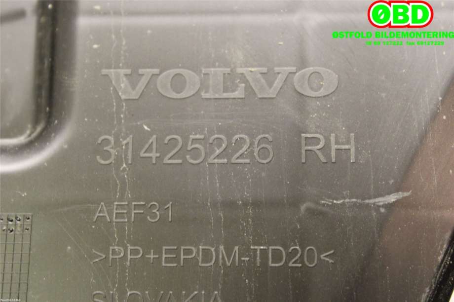 Diverse deler til Volvo XC60 2017-->> (Type II)  (Volvo|31425224||31425226)