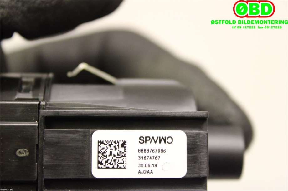 Bryter diverse til Volvo XC60 2017-->> (Type II)  (Volvo|31674767|)