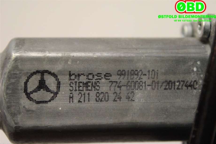 Ruteheis høyre bak til Mercedes E-Klasse 2006-2009 (Fase 2) (W211) (W211) (MERCEDES|A 211 730 04 46|)