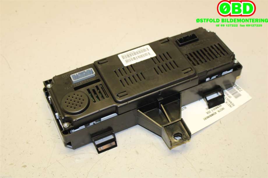 Instrumentpanel til Renault Zoe 2013-2019 (Fase 1)  (RENAULT|248108855R|248105950R)