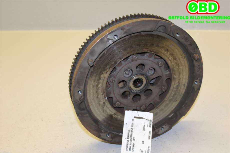 Svinghjul manuell til BMW 5-Serie 2003-2010 (E60/E61) (E60/E61) (BMW|21 20 7 533 868|)