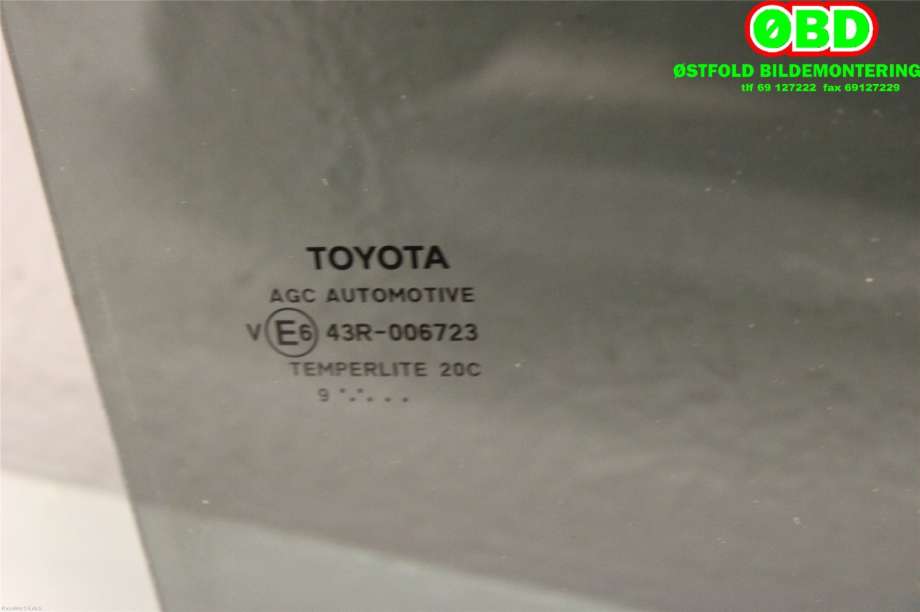 Siderute høyre bak til Toyota Corolla 2019-->>  (TOYOTA COROLLA|6810302560|)