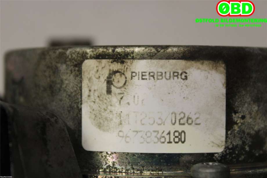 Vakuumpumpe til Ford C-Max 2010-2015 (Type II, Fase 1)  (FORD|1707027||9673836180)