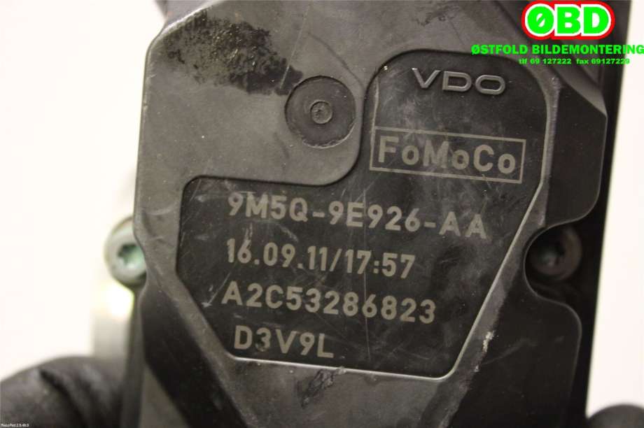 Spjeldhus til Ford C-Max 2010-2015 (Type II, Fase 1)  (FORD|1700259||9M5Q9E926AA)