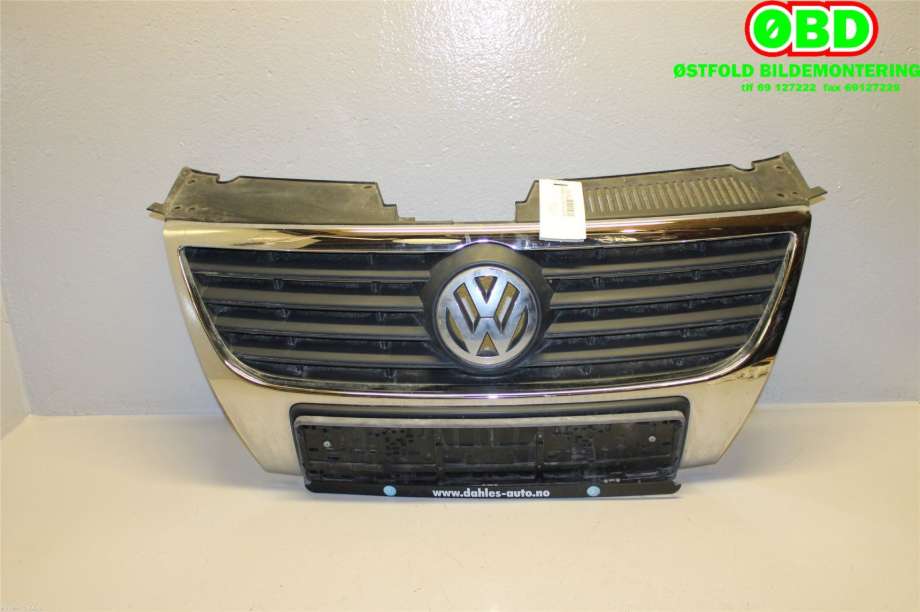 Grill til VW Passat 2005-2010 (B6) (B6) (VOLKSWAGEN|3C0 853 651 AD|)