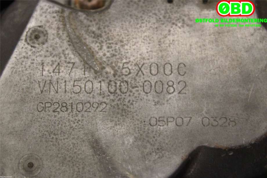 Spjeldhus til Nissan Navara 2005-2010 (Fase 1) (D40) (D40) 