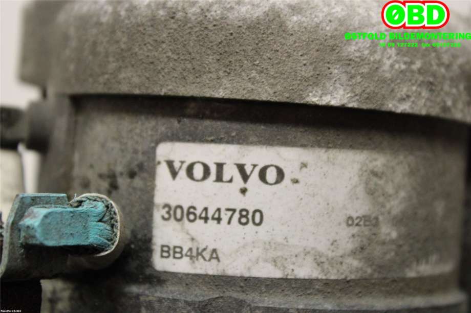 Starter diesel til Volvo V60 2010-2013 (Type I, Fase 1)  (VOLVO|36002642||30644780)