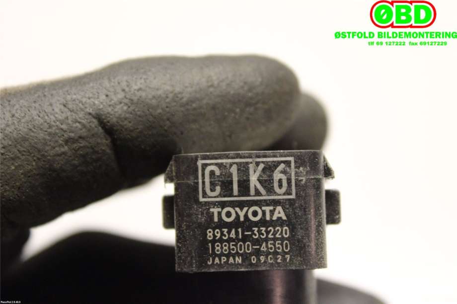 Parkeringssensor bak til Toyota Corolla 2019-->>  (TOYOTA COROLLA|8934133220P7||8934133220)