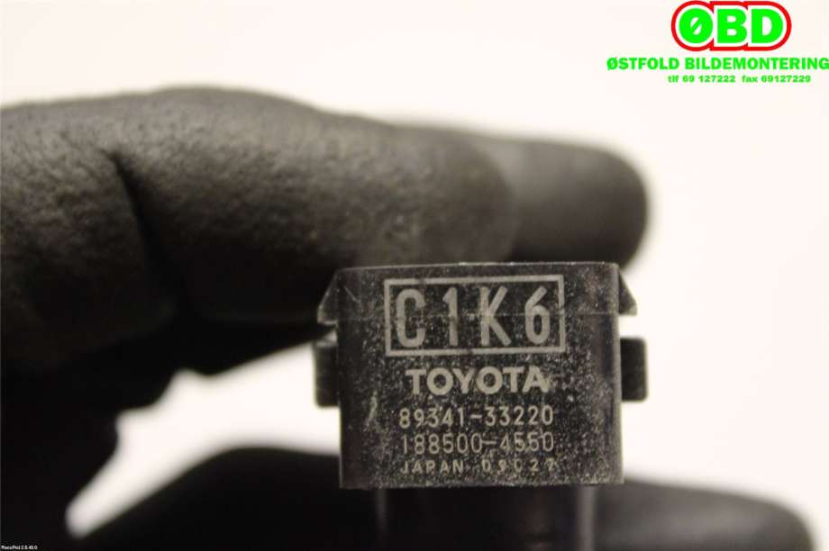Parkeringssensor bak til Toyota Corolla 2019-->>  (TOYOTA COROLLA|8934133220P7||8934133220)