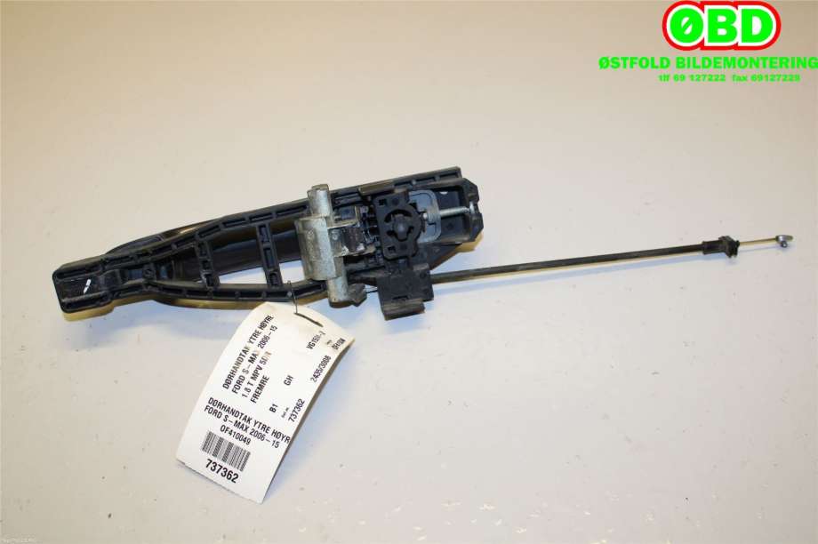 Dørhåndtak utv høyre foran til Ford S-Max 2006-2010 (Type I, Fase 1)  (FORD|1437721|1825247|)