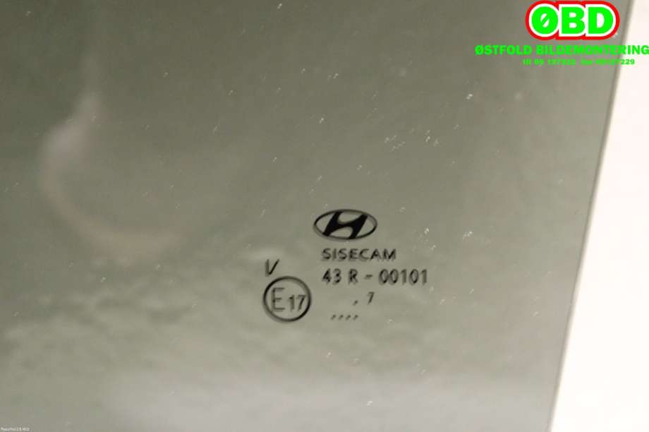 Siderute venstre bak til Hyundai i20 2015-2020 (Type II) (HYUNDAI|83410C8040|)